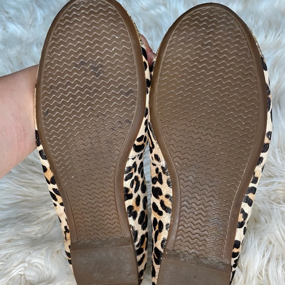 💫 Sperry Cheetah & Gold Sparkle Flats 💫 - Picture 6 of 6